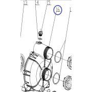 Крышка корпуса насоса TSS-PDST80E/Pump casing TSS-PDST80E, №16 (39999-00001-00)
