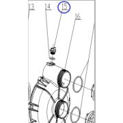 Пробка фланца помпы TSS-PDST80E/Plug screw TSS-PDST80E, №15 (70010-00237-00)