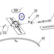 Крестовина TSS DMD/DMR1000H,L/Cross TSS DMD/DMR1000, №31 (PT3631)