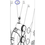 Кольцо уплотнительное пробки TSS-PDST80E/O-ring TSS-PDST80E, №14 (30152-00133-00)