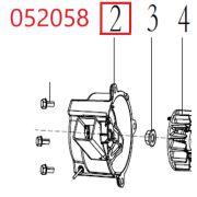 Стартер ручной в сборе с кожухом маховика SGG 1400Si,SH60B / Recoil starter assy (20010-00415-01)