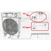 Радиатор в сборе с интеркулером WT12D-308/Radiator & intercooler assy