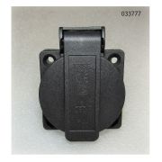 Розетка 230V,16A (черный цвет) SGG 10000Ei / 230V,16A Black socket