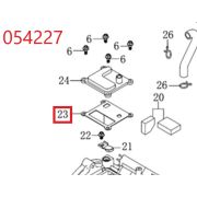 Прокладка крышки камеры вентиляции SGG 12000-18000(..),LC2V80FD,LC2V90FD Lc / Gasket breather chamber (110850025-0001)