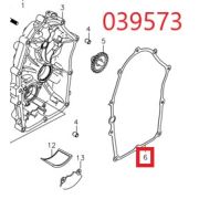 Прокладка крышки блока цилиндров SGG 12000(..),LC2V80FD / Crankcase cover gasket (10830072-0001)