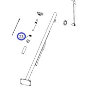 Подшипник штока TSS DMD1000H,L/Plane bearing 51104 TSS DMD, №23 (PT3623)
