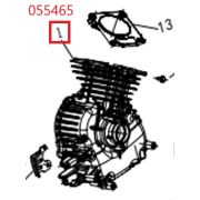 Блок цилиндра SGG 2400Si,KM152 Km / Сrankcase (03.01.11310-15203-00)