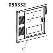 Шумоизоляция боковой двери TSS DUAL DWG-500 / Position 5 - Side door sound-absorbing cotton (60007-01235-00)