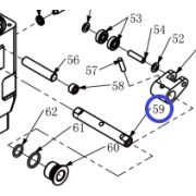 Вал насоса реверса TSS-CP-240/Shaft, №59 (2302-14004-1)